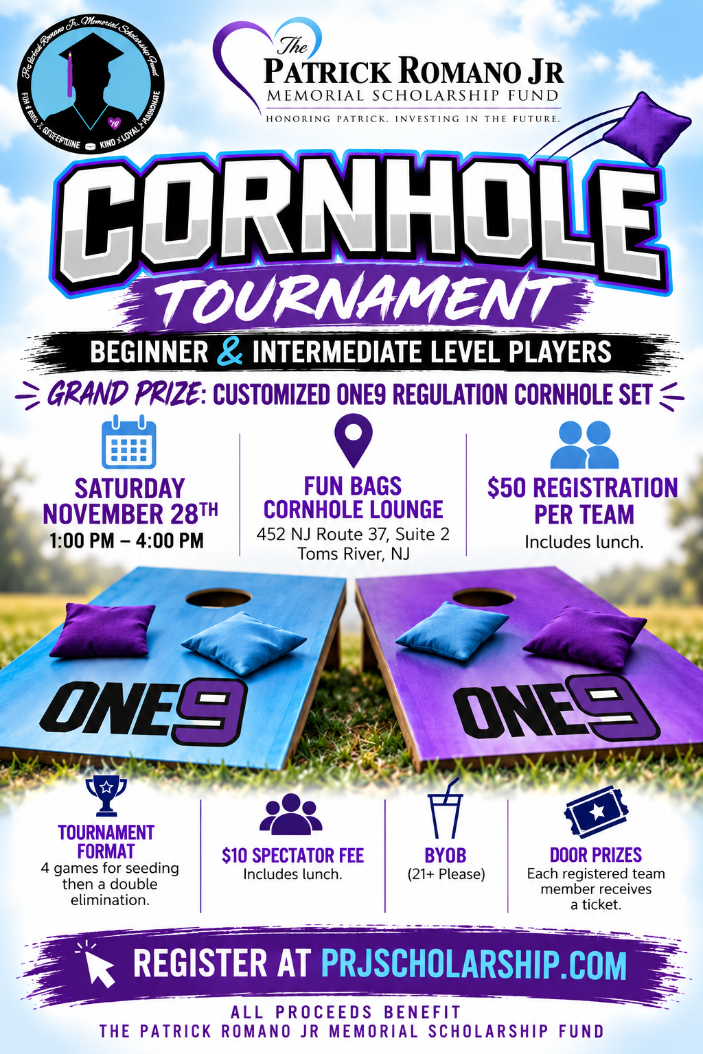 Cornhole Tournament - Beginner & Intermediate Level